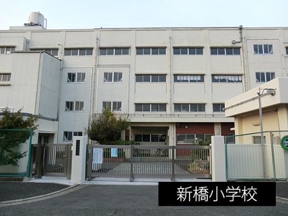 小学校 1100m 新橋小学校