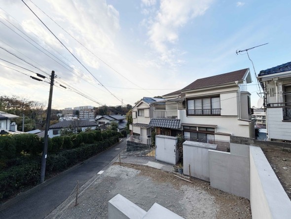 現地からの眺望。