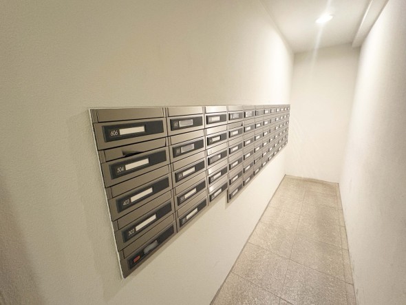 住戸専用の郵便受け。