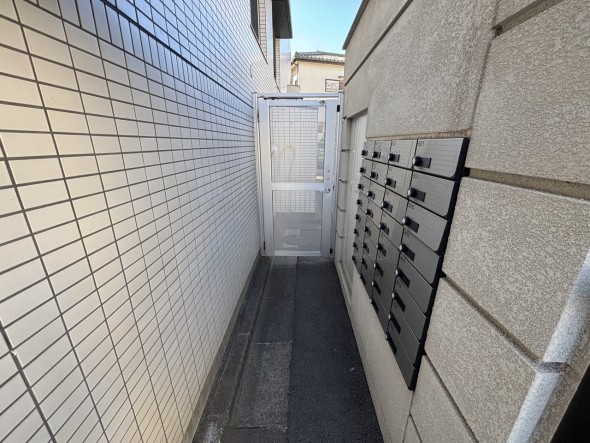 住戸専用の郵便受け。