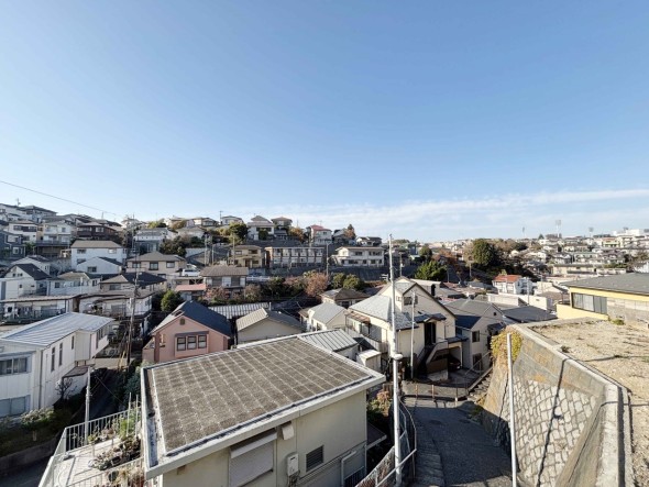 開放的な眺望が広がります。