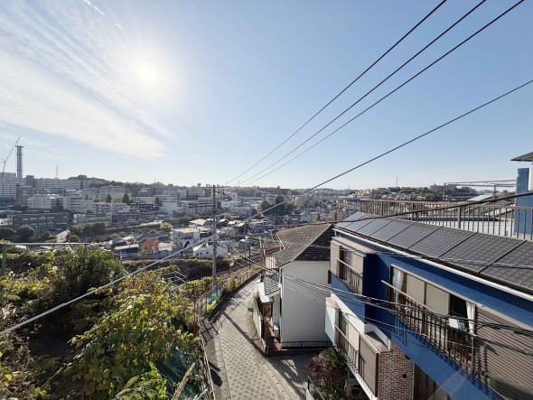 開放的な眺望が広がります。