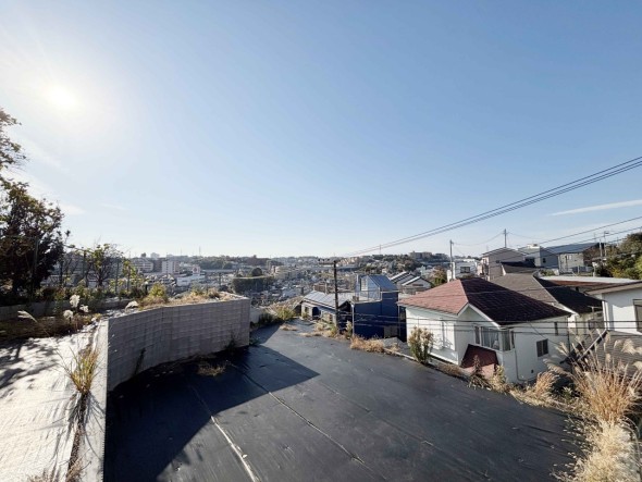 開放的な眺望が広がります。