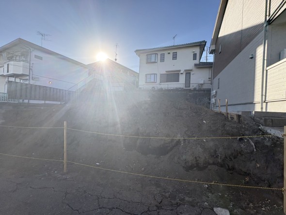 建築中外観写真