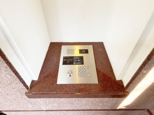 オートロック付き、セキュリティー面も安心