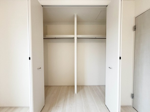 収納スペースで住空間もスッキリ広々。