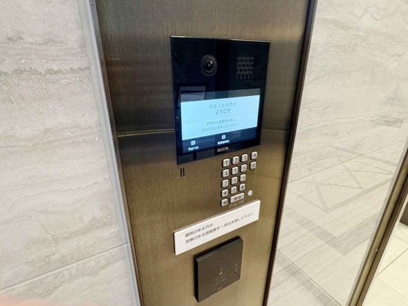 オートロック付き、セキュリティー面も安心