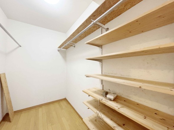 収納スペースで住空間もスッキリ広々！