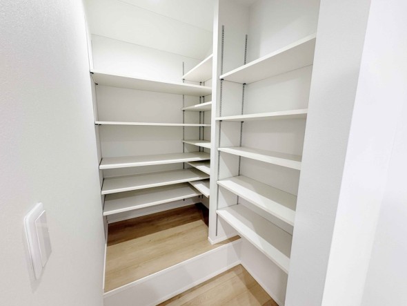収納スペースで住空間もスッキリ広々!