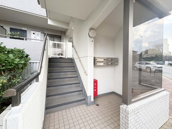 住戸専用の郵便受け。