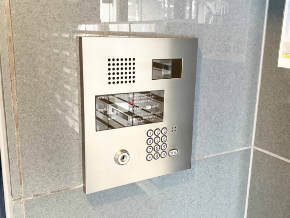 オートロック付き、セキュリティー面も安心