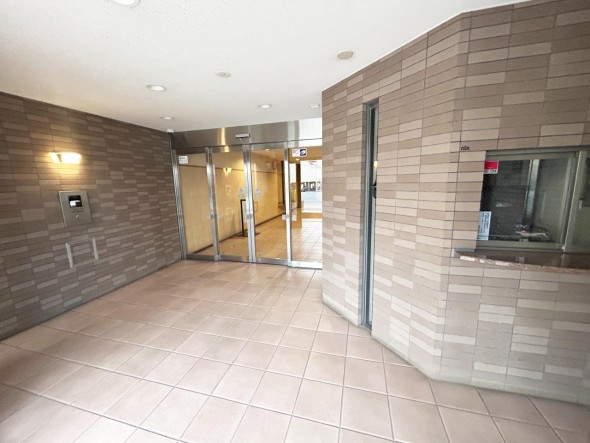 オートロック付き、セキュリティー面も安心