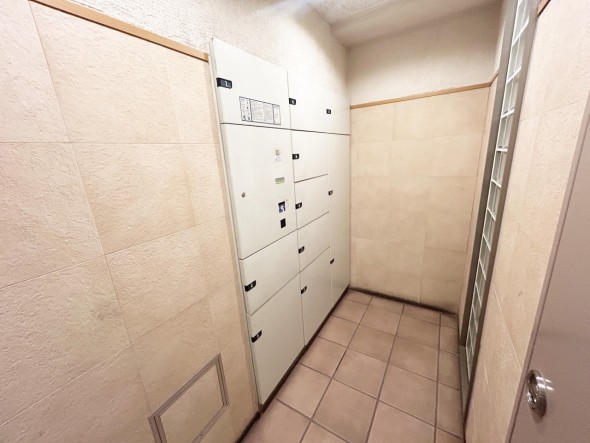 不在時に便利な宅配ボックス。