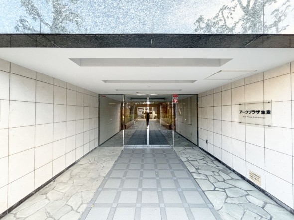 マンション入口