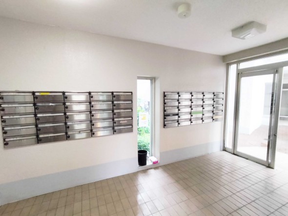 住戸専用の郵便受け。