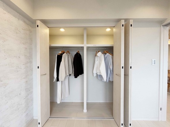 収納スペースで住空間もスッキリ広々！