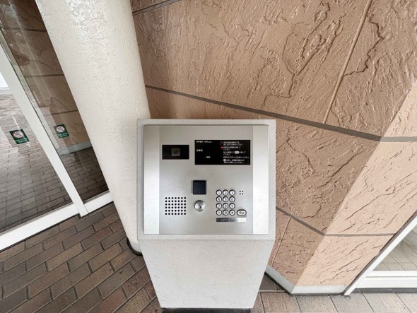 オートロック付き、セキュリティー面も安心