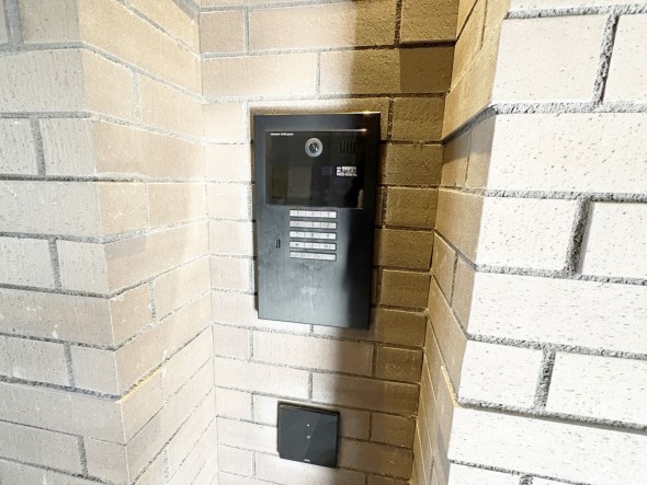 オートロック付き、セキュリティー面も安心