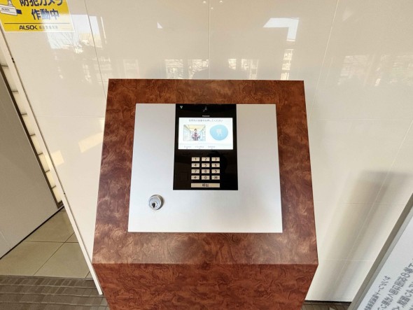 オートロック付き、セキュリティー面も安心