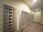 住戸専用の郵便受け。