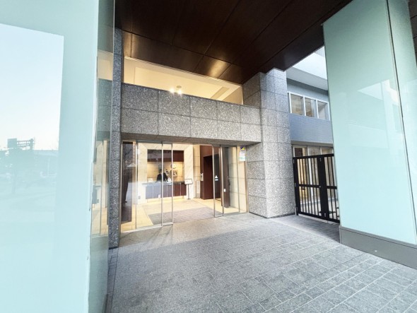 オートロック付き、セキュリティー面も安心