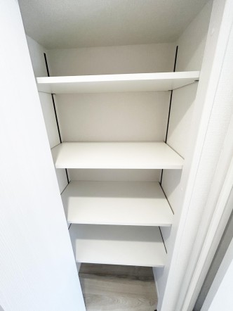 収納スペースで住空間もスッキリ広々。