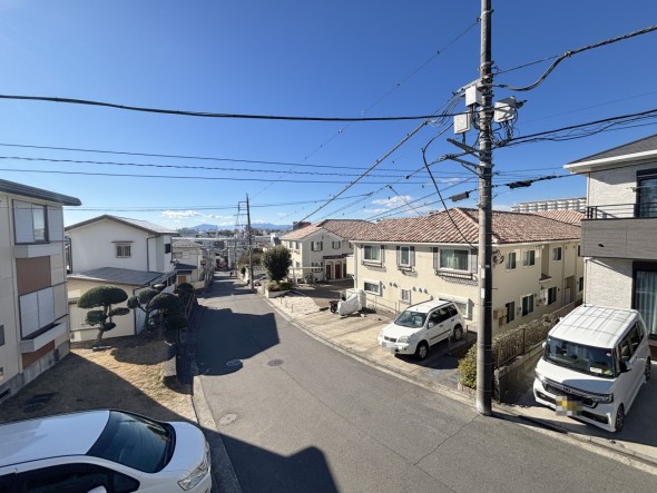 開放的な眺望が広がります。