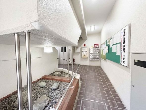 マンション入口