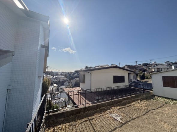 現地からの眺望。