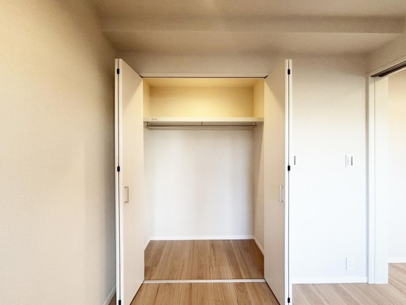 収納スペースで住空間もスッキリ広々。