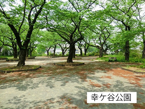 公園 350m 幸ヶ谷公園