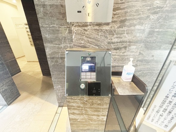 オートロック付き、セキュリティー面も安心