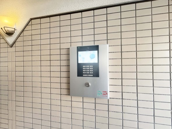 オートロック付き、セキュリティー面も安心