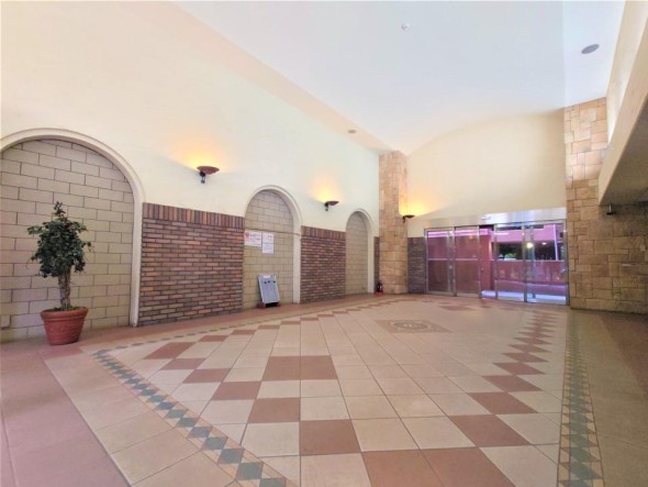 解放感のロビーです。