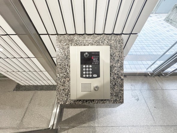 オートロック付き、セキュリティー面も安心